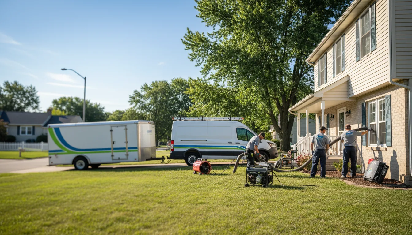Flooded Basement Restoration And Cleanup With Repair in Antoine, AR near me